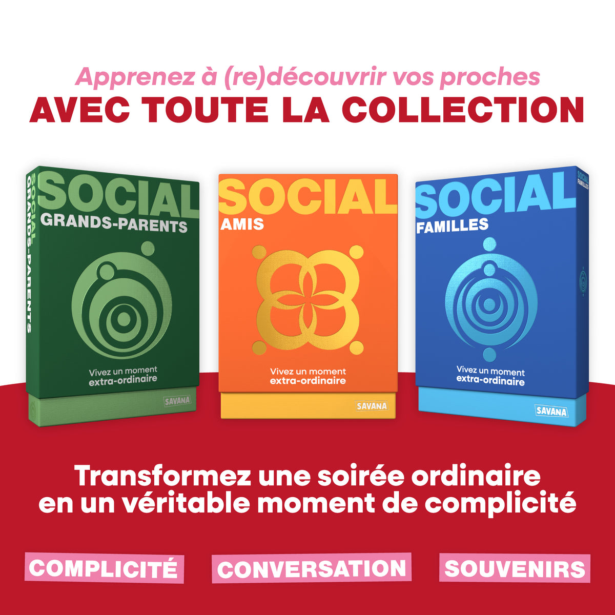 Social Couples – jeu de cartes de conversation SAVANA
