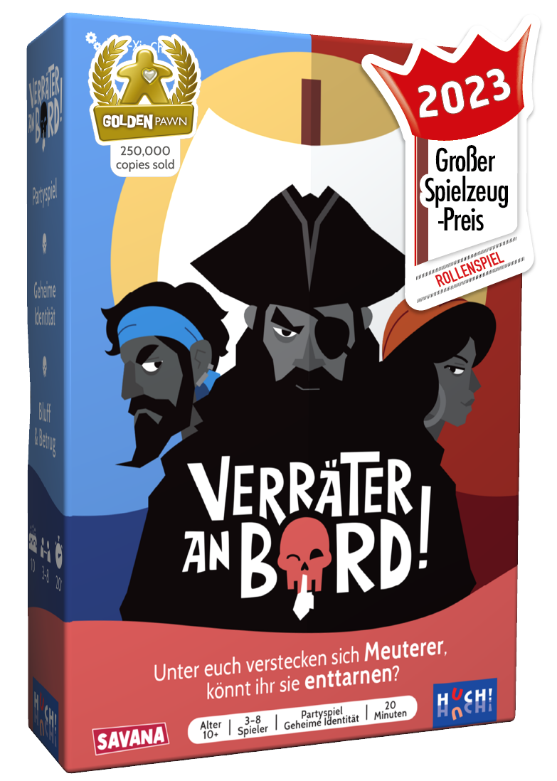 Verräter an Bord - Das preisgekrönte Bluff-Partyspiel