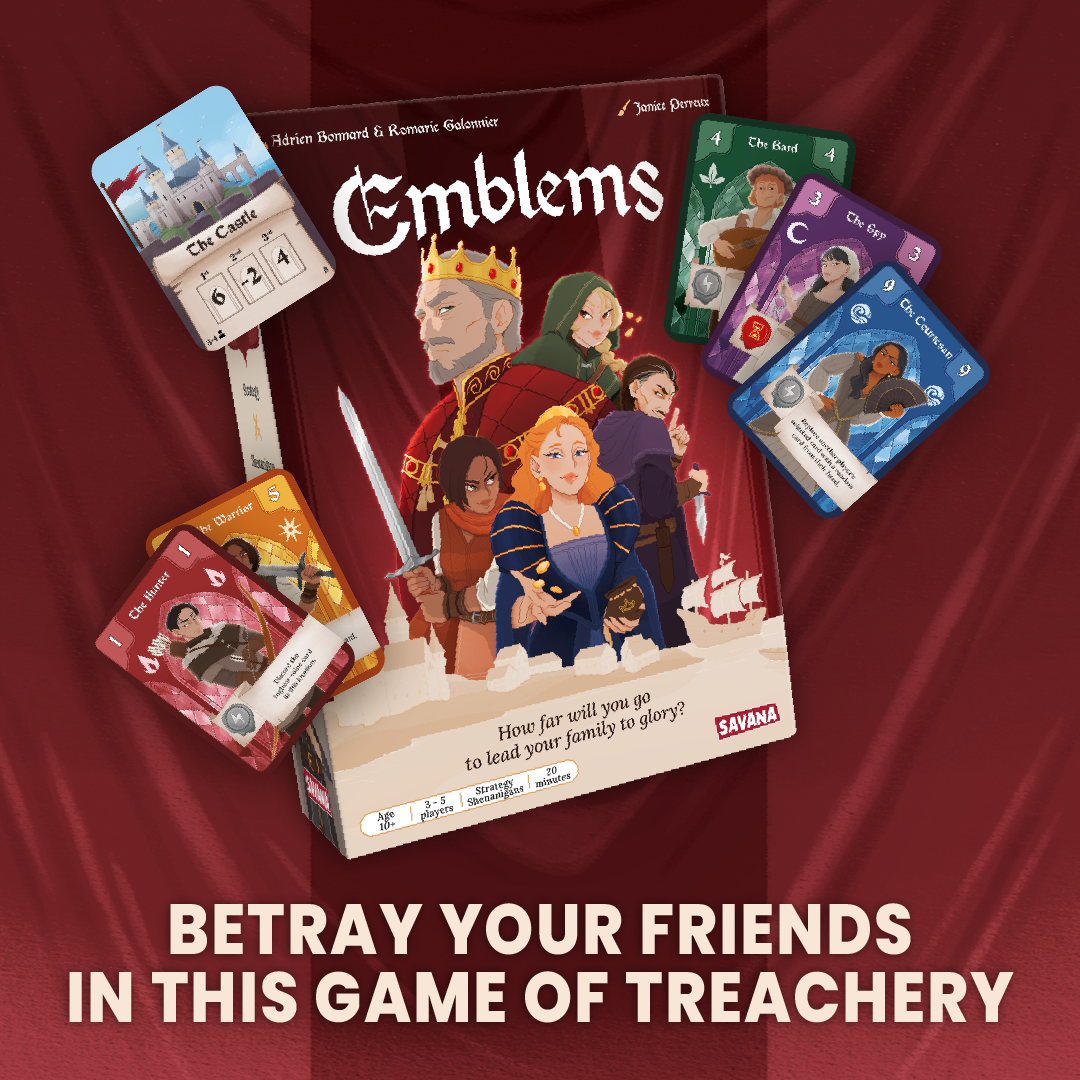 EMBLEMS - THE GAME OF SCHEMES AND STRATEGY