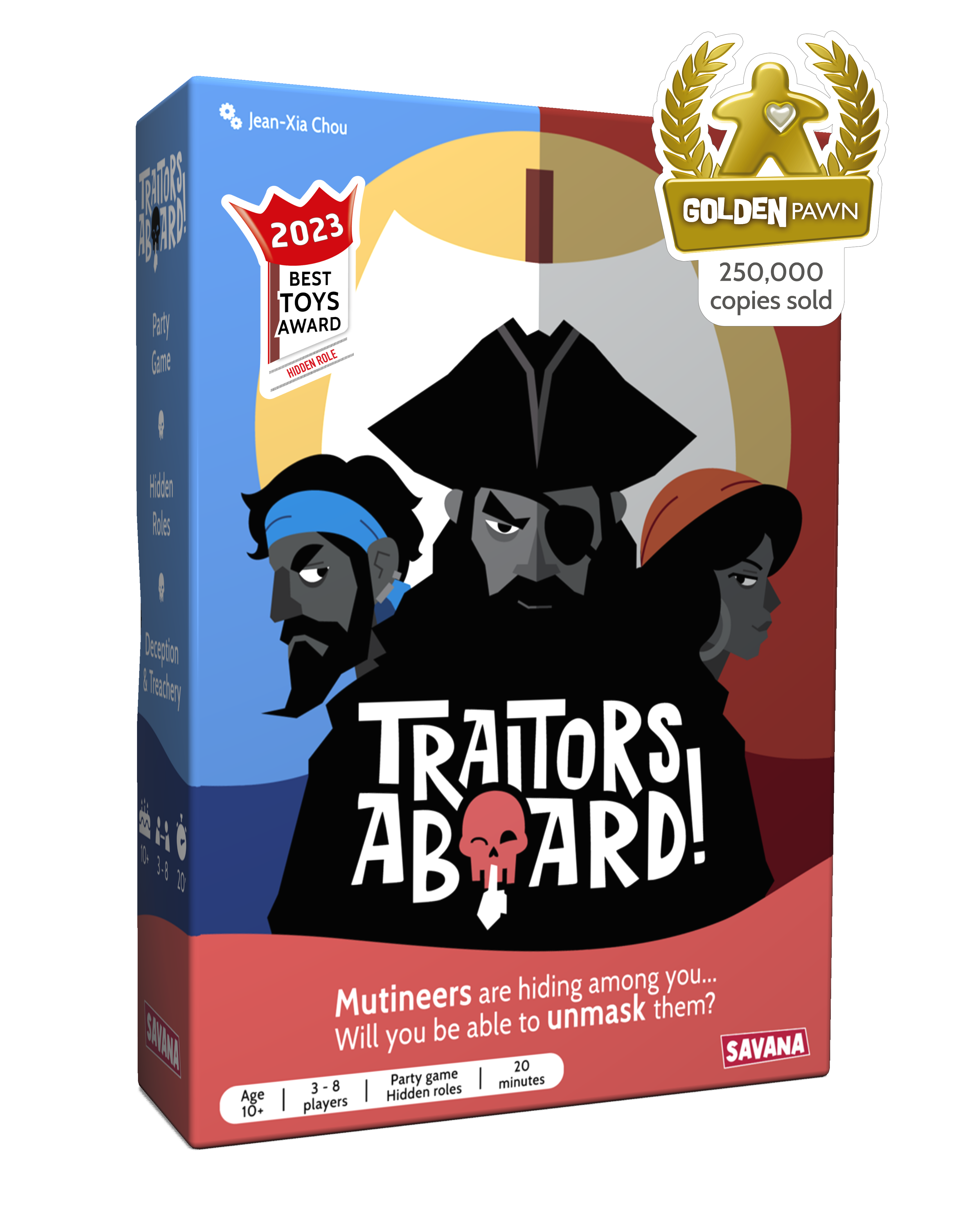 Traitors Aboard - The Award Winning Secret Identity Party Game