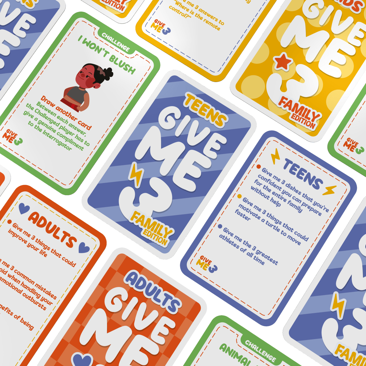 GIVE ME 3 Family|UK edition