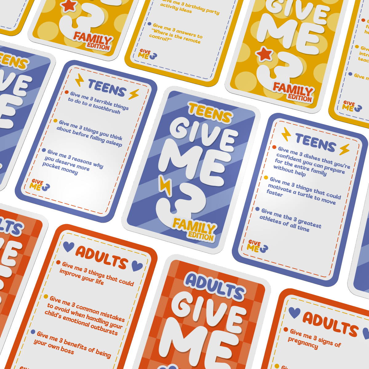 GIVE ME 3 Family|UK edition