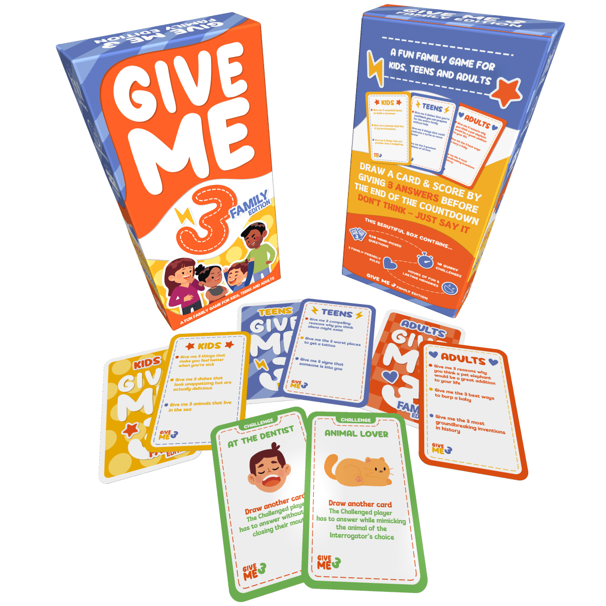 GIVE ME 3 Family|UK edition