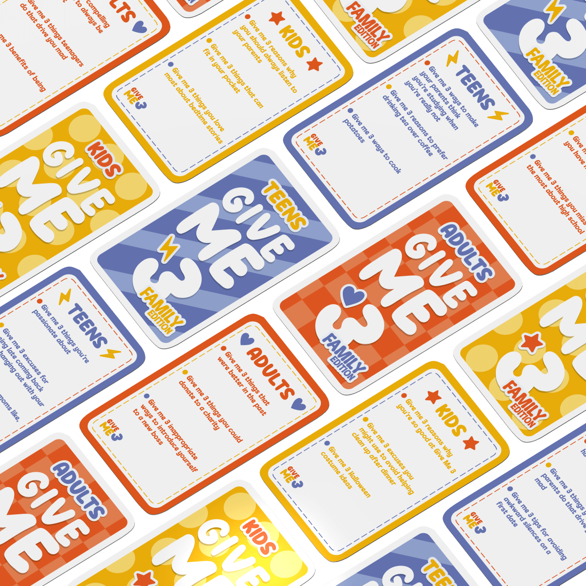 GIVE ME 3 Family|UK edition