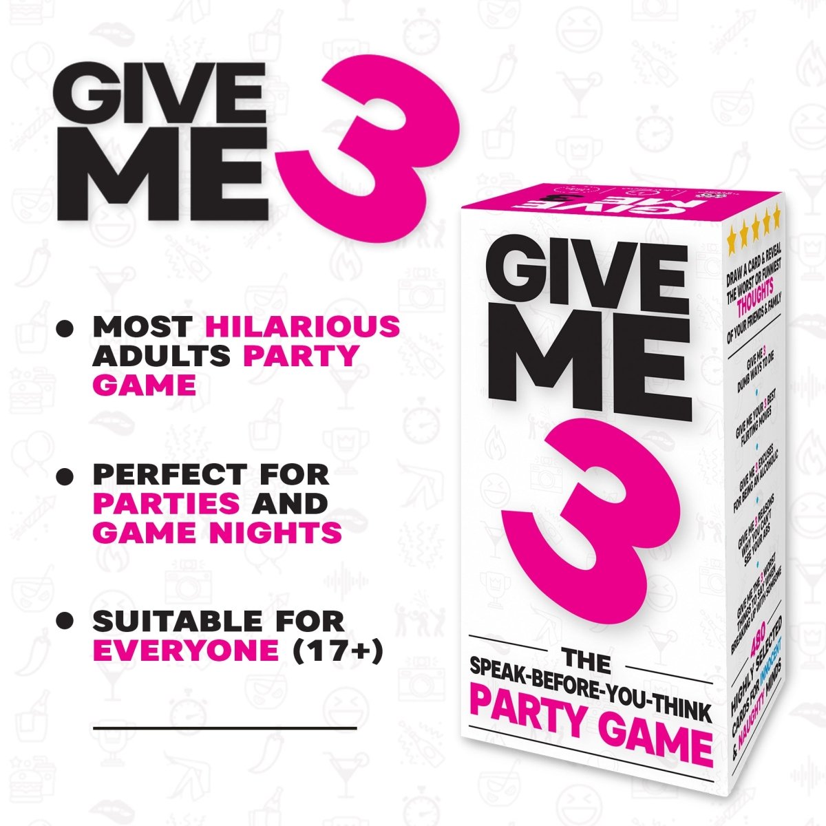 GIVE ME 3 Party|UK edition