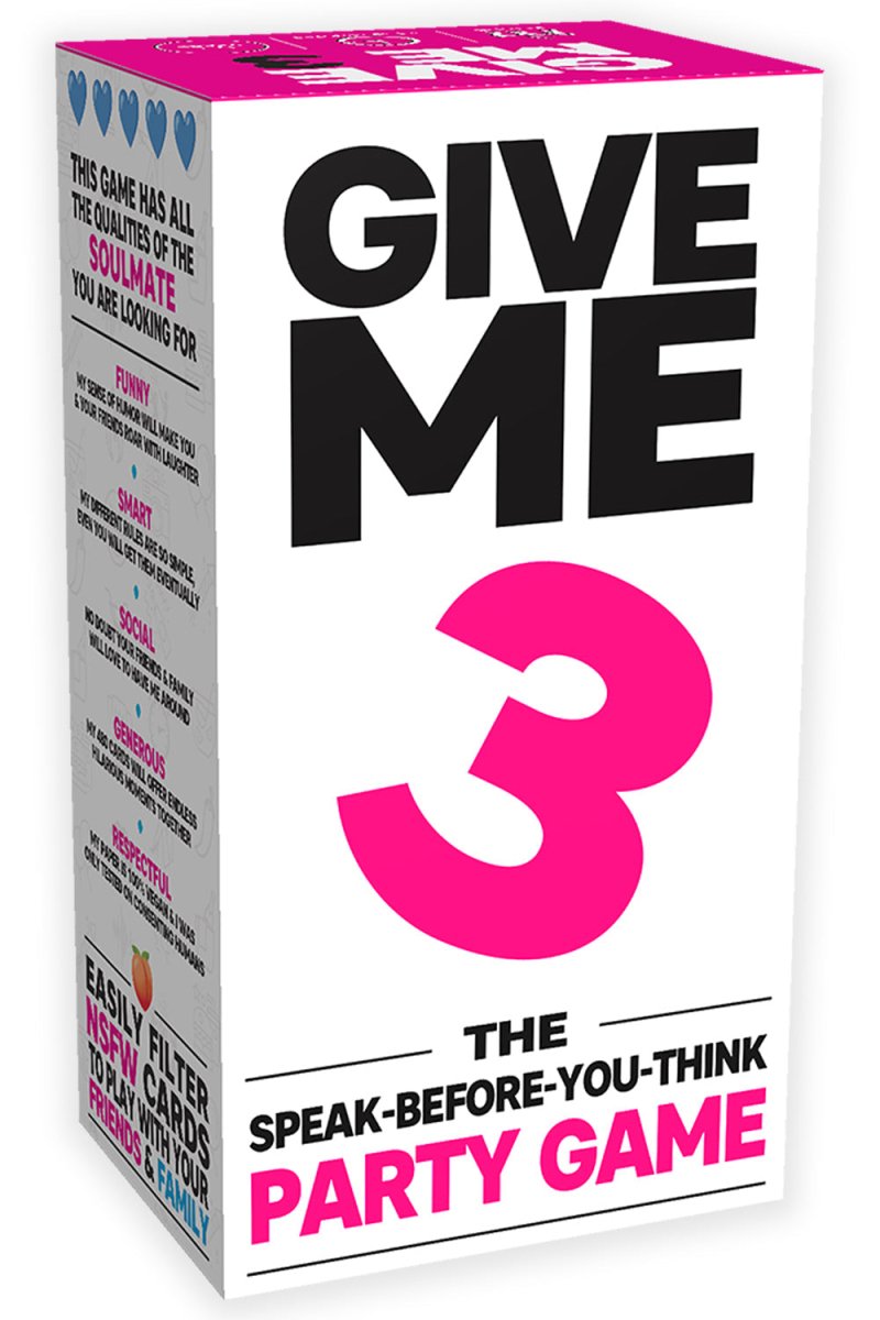 GIVE ME 3 Party|UK edition