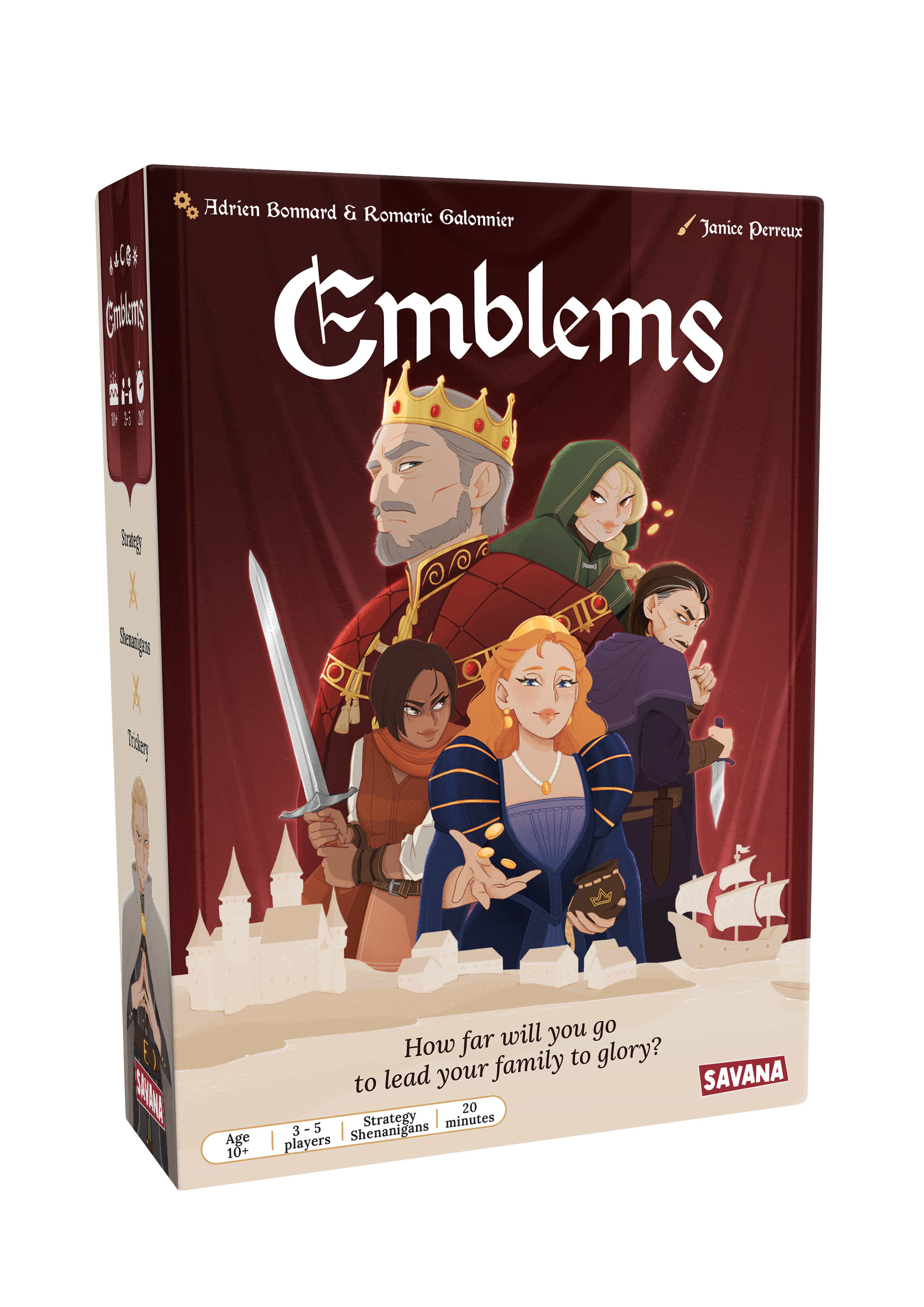 EMBLEMS - THE GAME OF SCHEMES AND STRATEGY