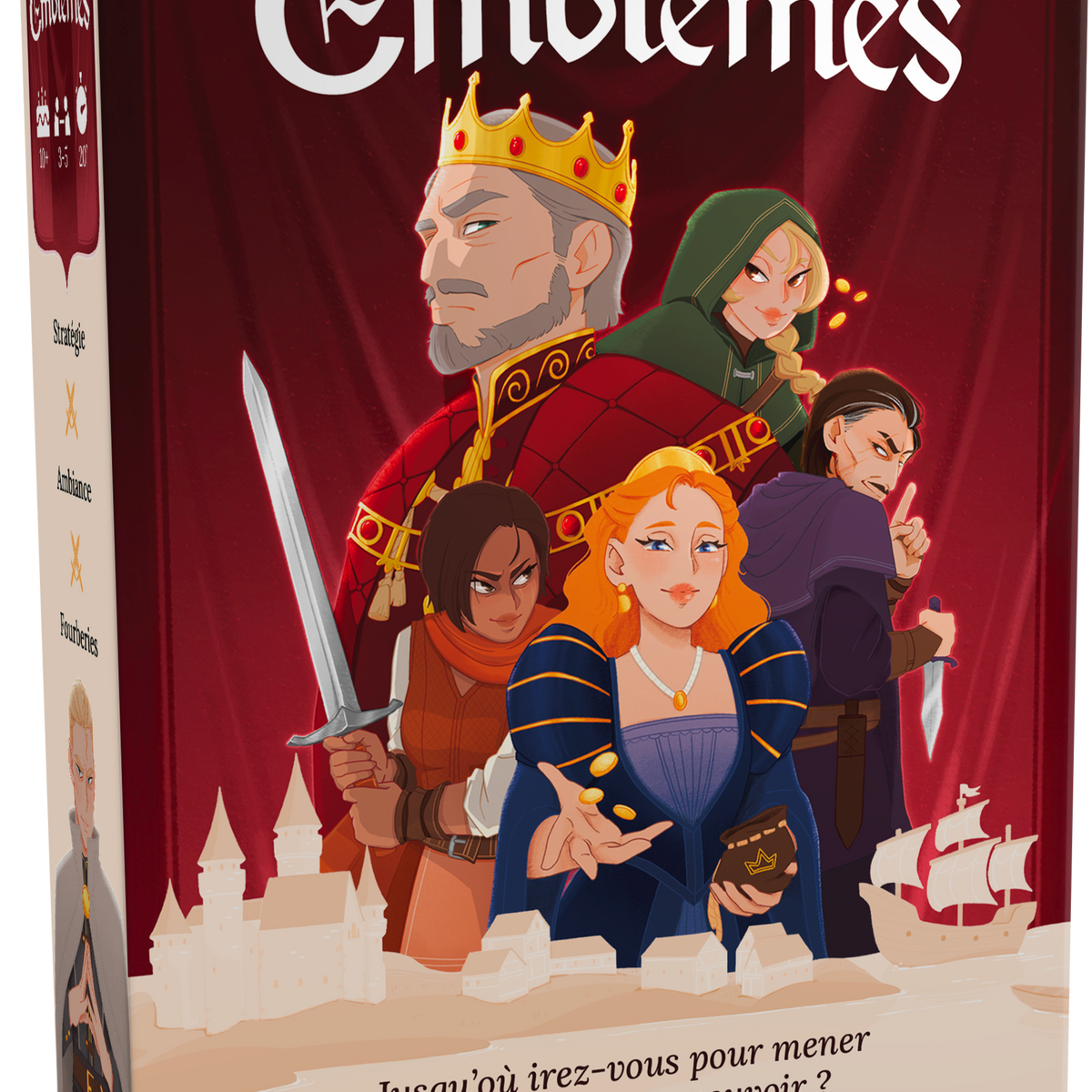 Emblèmes - Jeu de Société - Jeu de Cartes - Savana