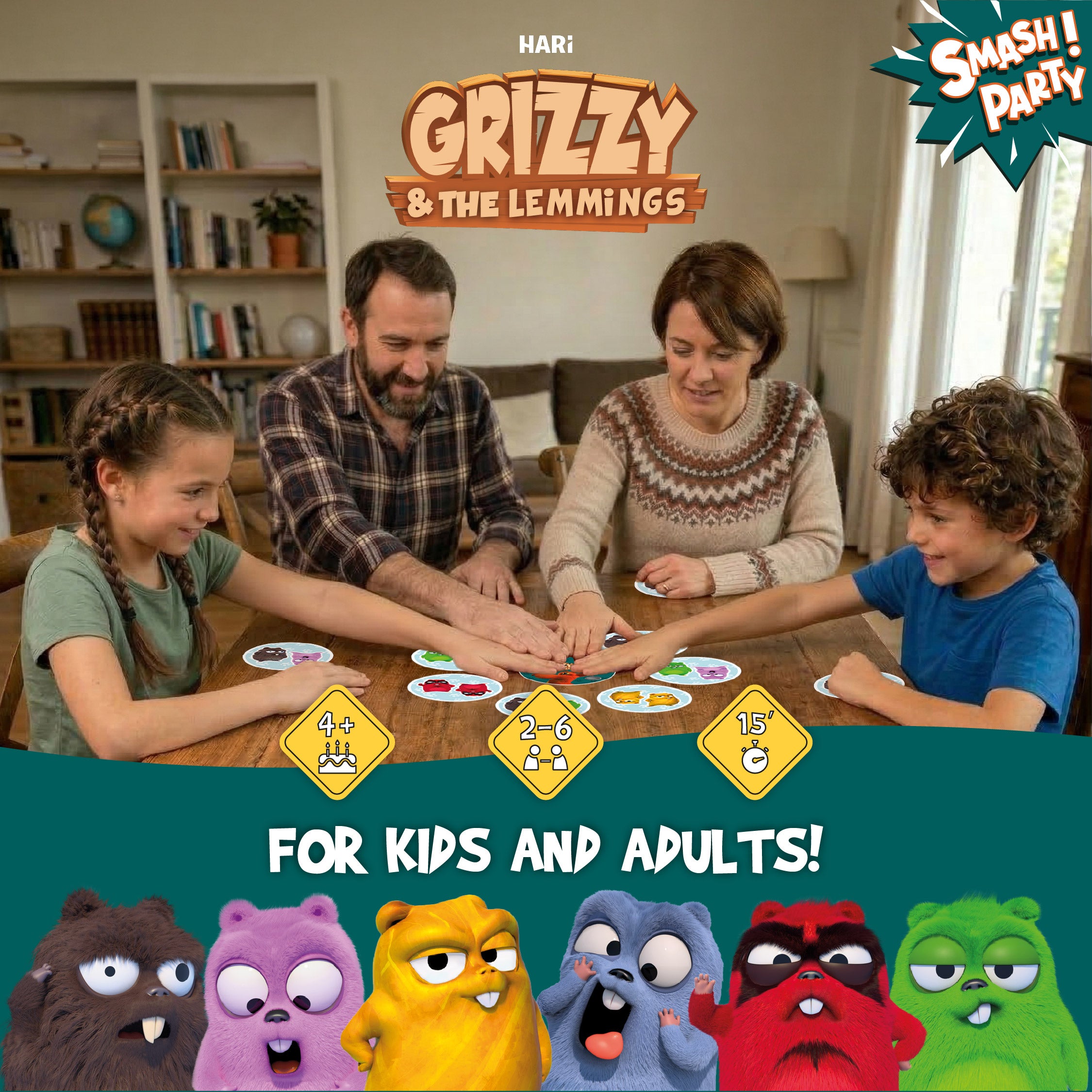 SMASH PARTY - GRIZZY & THE LEMMINGS