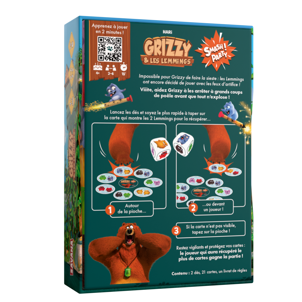 SMASH PARTY - GRIZZY & LES LEMMINGS