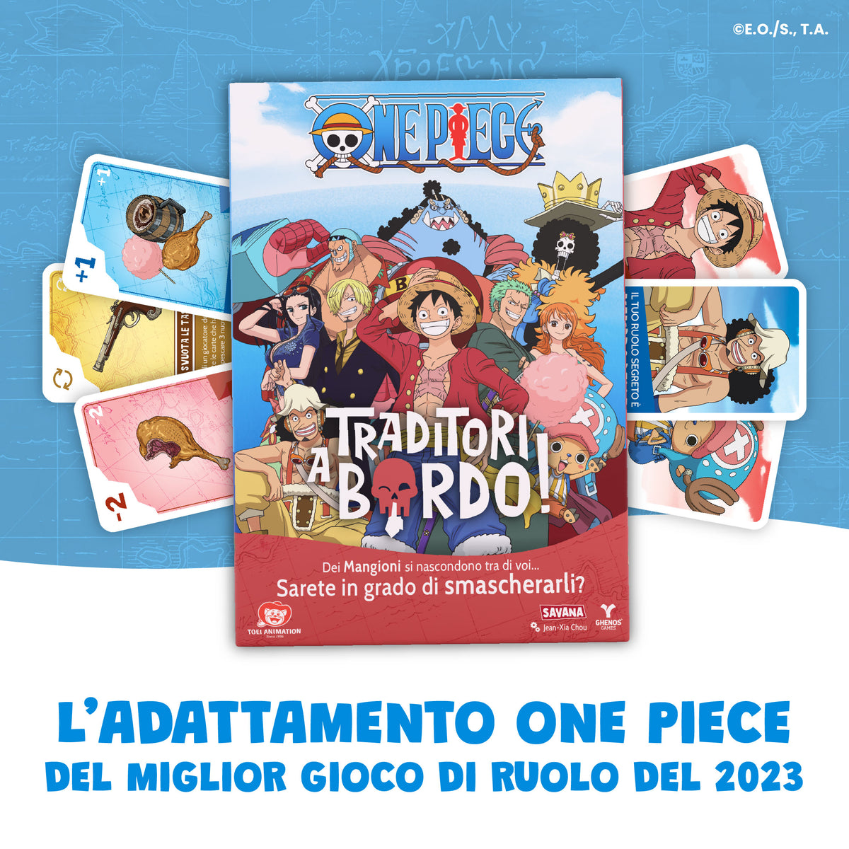 Traditori a Bordo One Piece – gioco da tavolo SAVANA