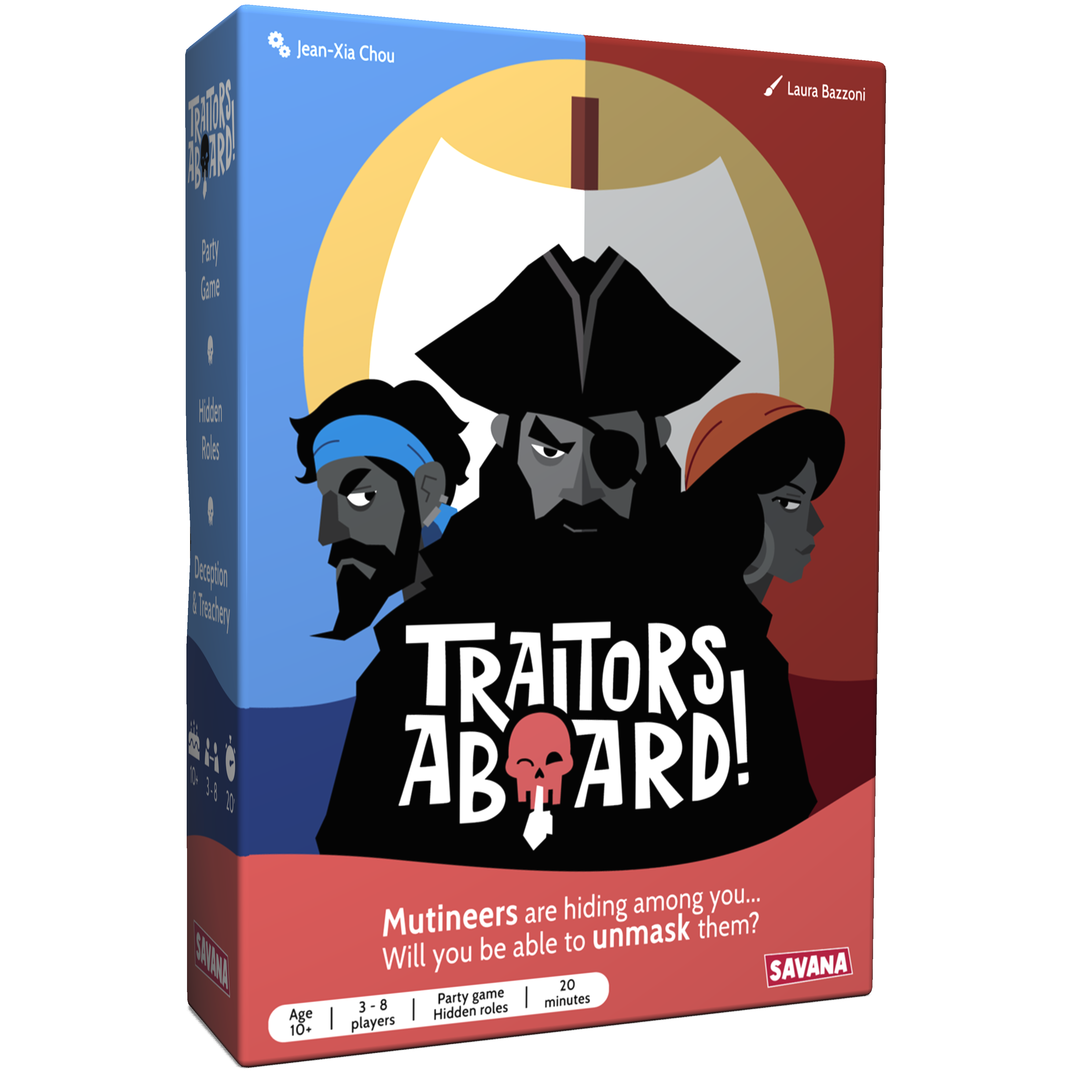 Traitors Aboard - The Award Winning Secret Identity Party Game