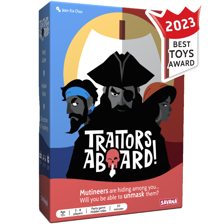 Traitors Aboard - The Award Winning Secret Identity Party Game