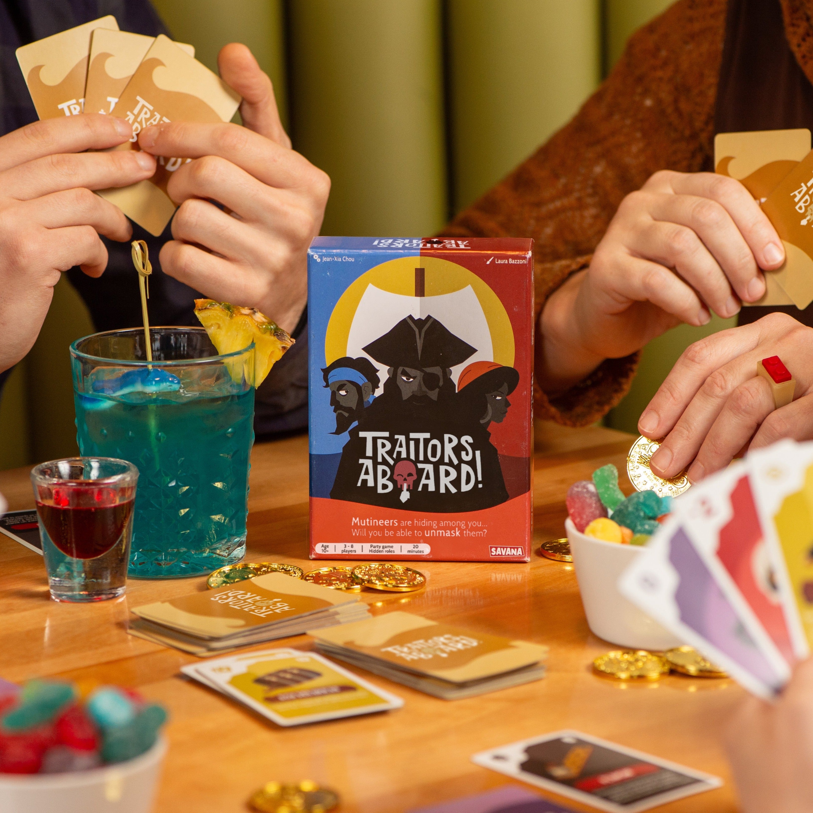 Traitors Aboard - The Award Winning Secret Identity Party Game