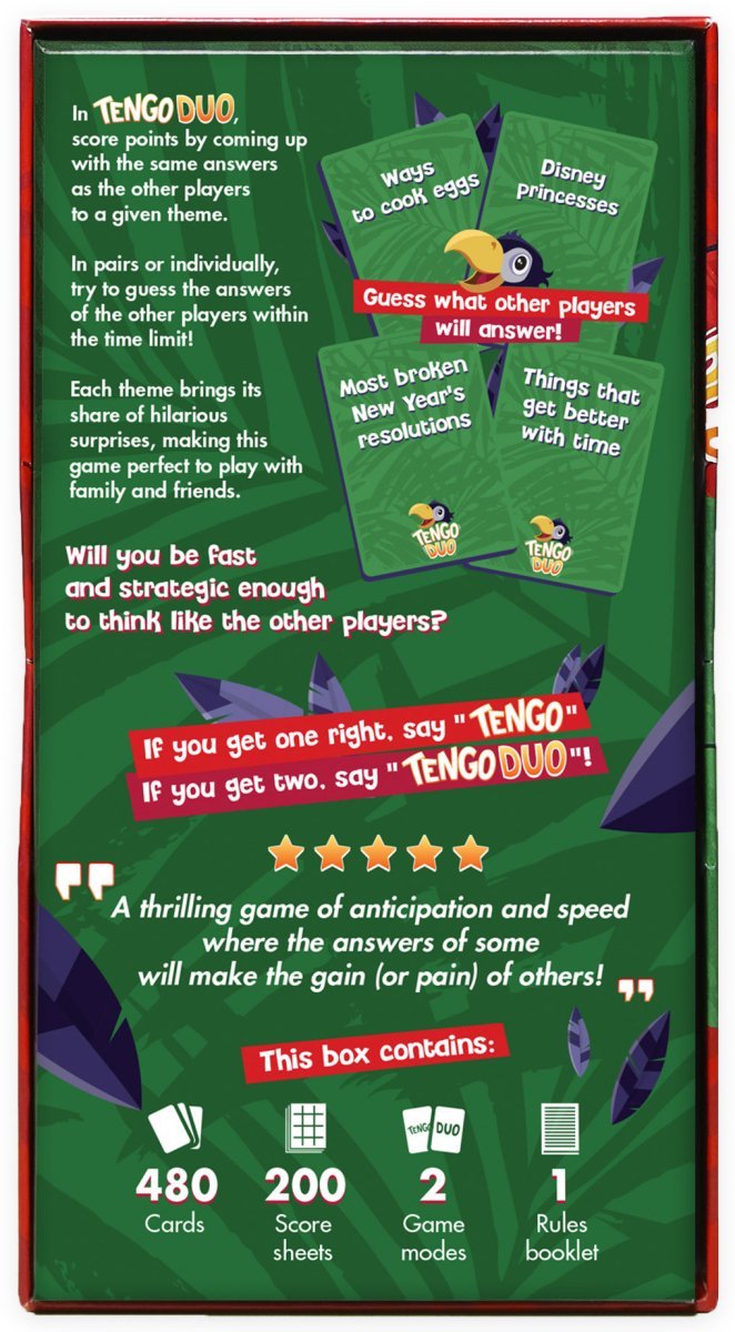 Tengo Duo｜UK edition