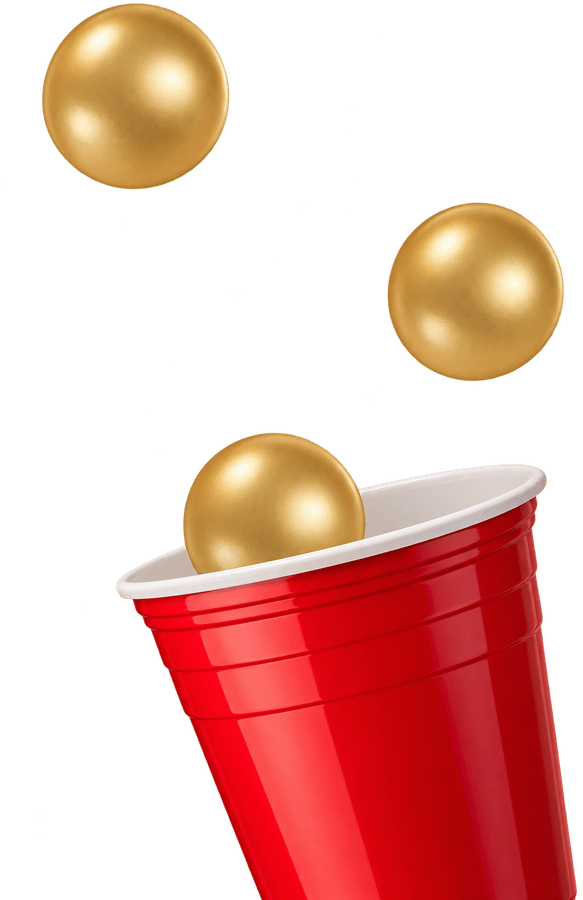 Santa's Sports Day: balls and cup